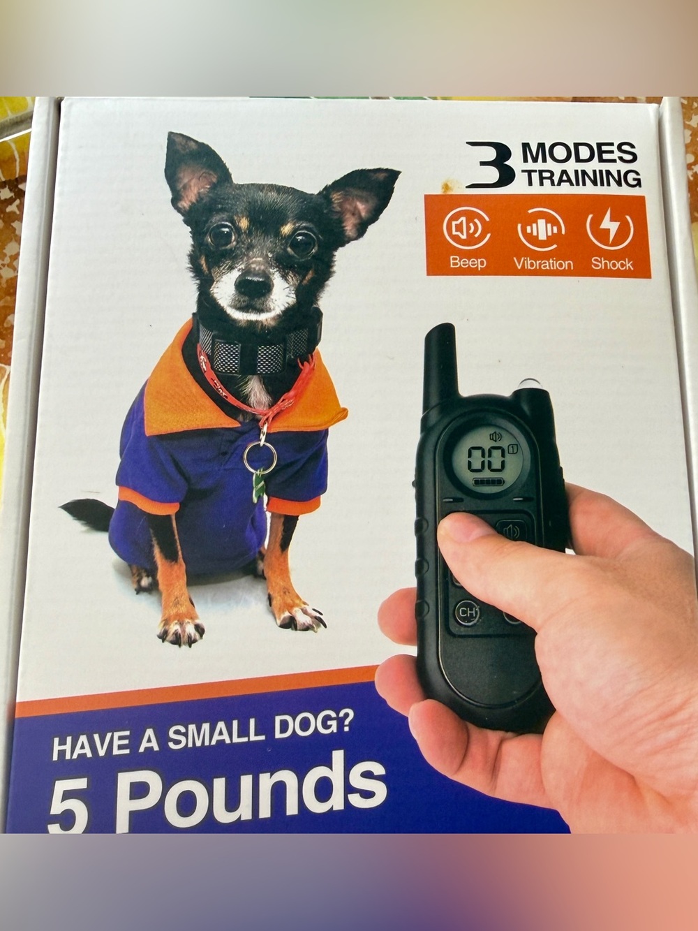 Small Dog Training Collar vibration shock collar